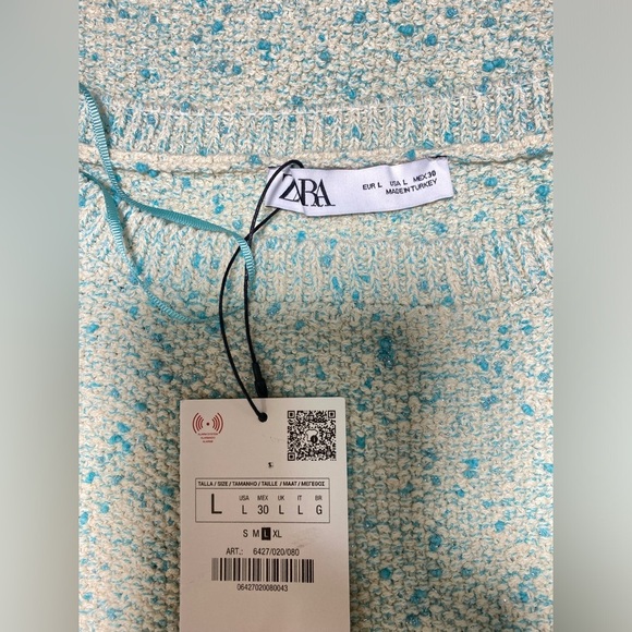 Zara KNIT MINI DRESS NWT - Picture 11 of 13